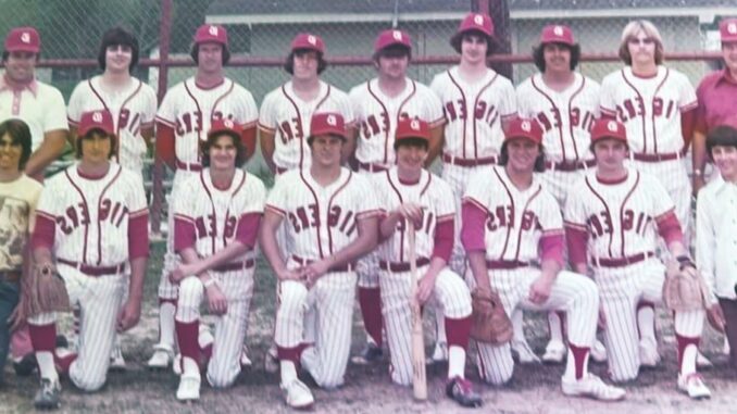 The 1976 DeQuincy High baseball team